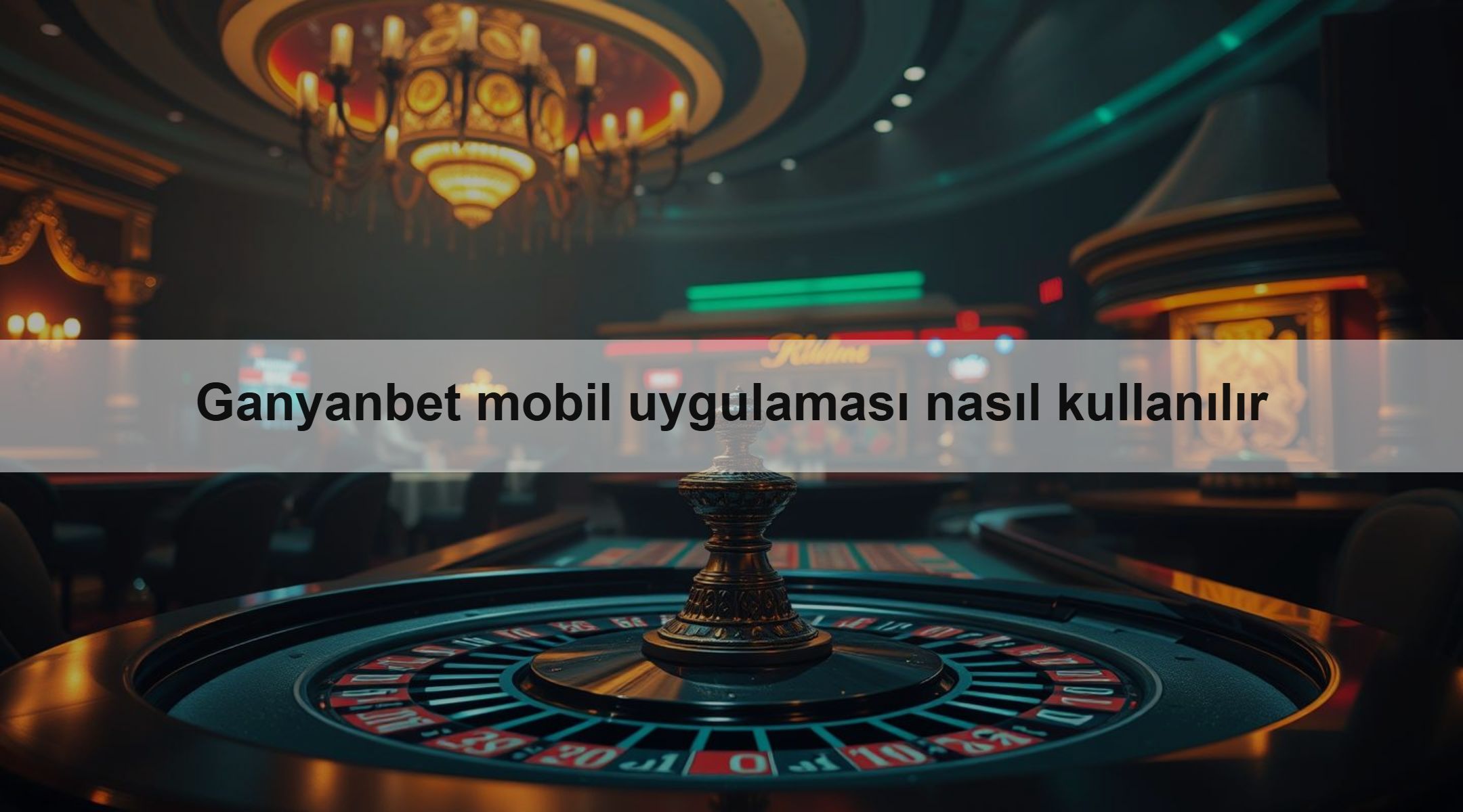Ganyanbet mobil uygulaması nasıl kullanılır 1 Ganyanbet mobil uygulaması nasıl kullanılır
